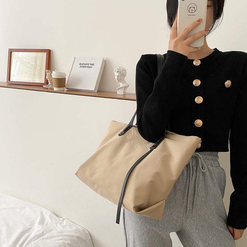 All-match Large-capacity Tote Bag Simple One-shoulder Tote Bag Novaterra