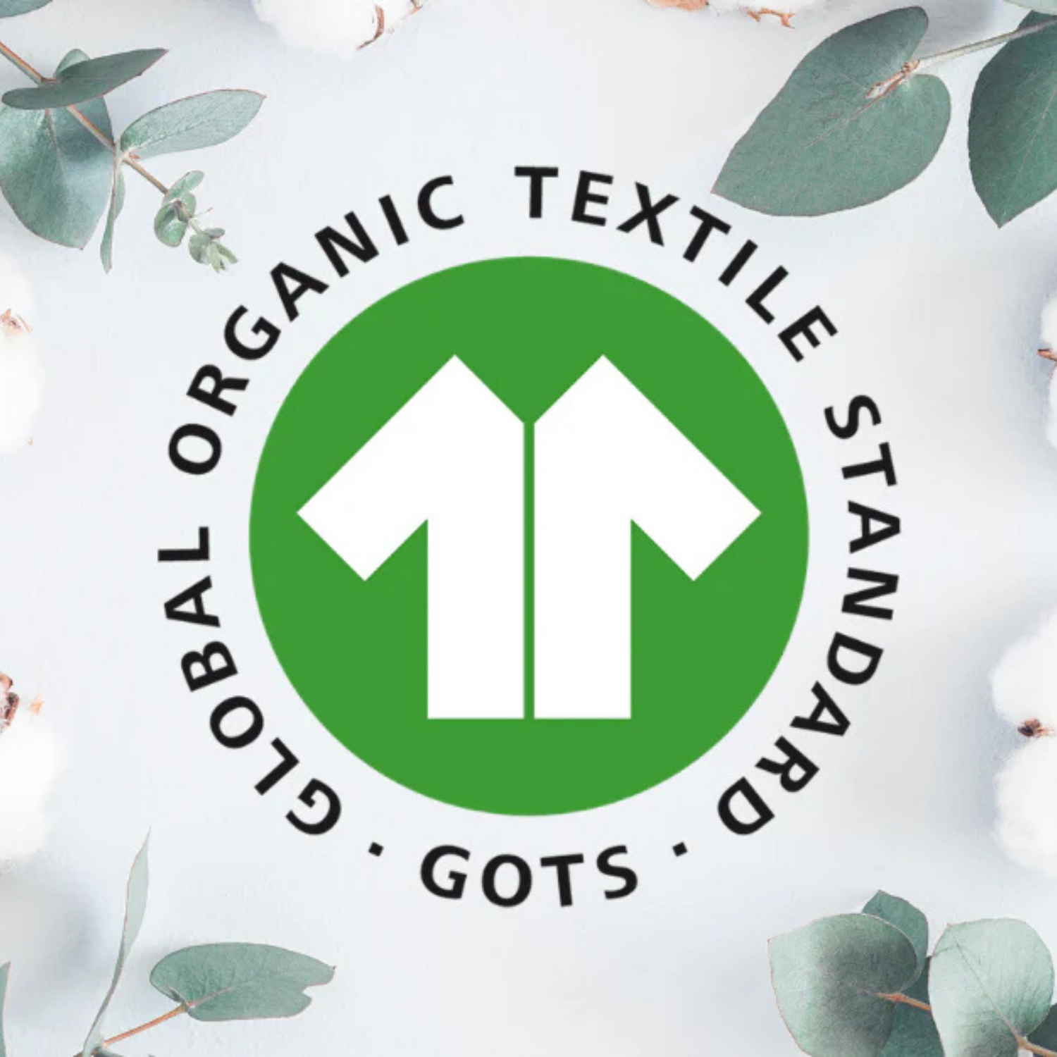 Logo de la certification GOTS (Global Organic Textile Standard) pour les textiles biologiques