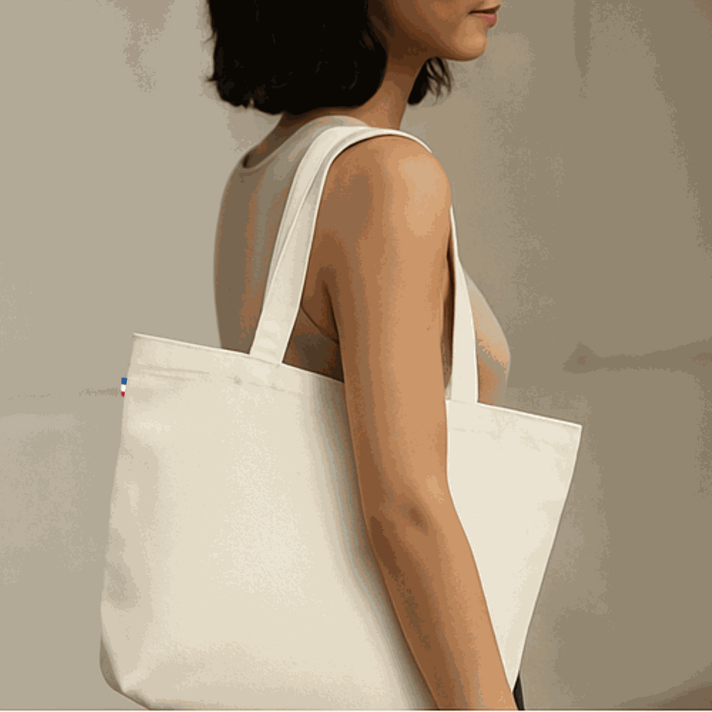 Sac de Plage en Coton Bio GOTS